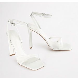 Tony Bianco Myra Sandal in Milk Capretto, Size: 5.5